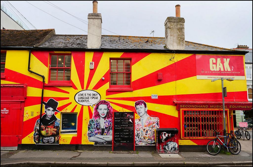 Brighton North Laines Area